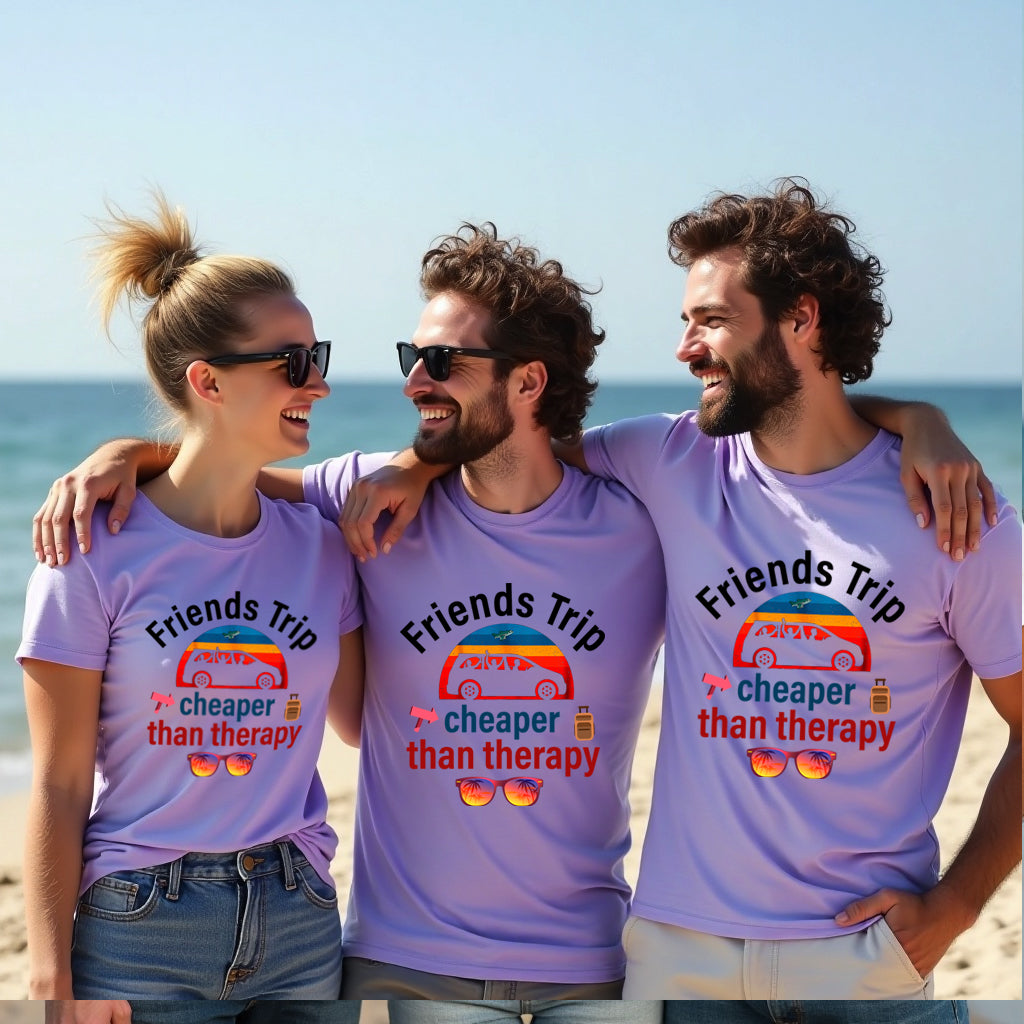 Friends Trip Cheaper than Therapy Tshirts