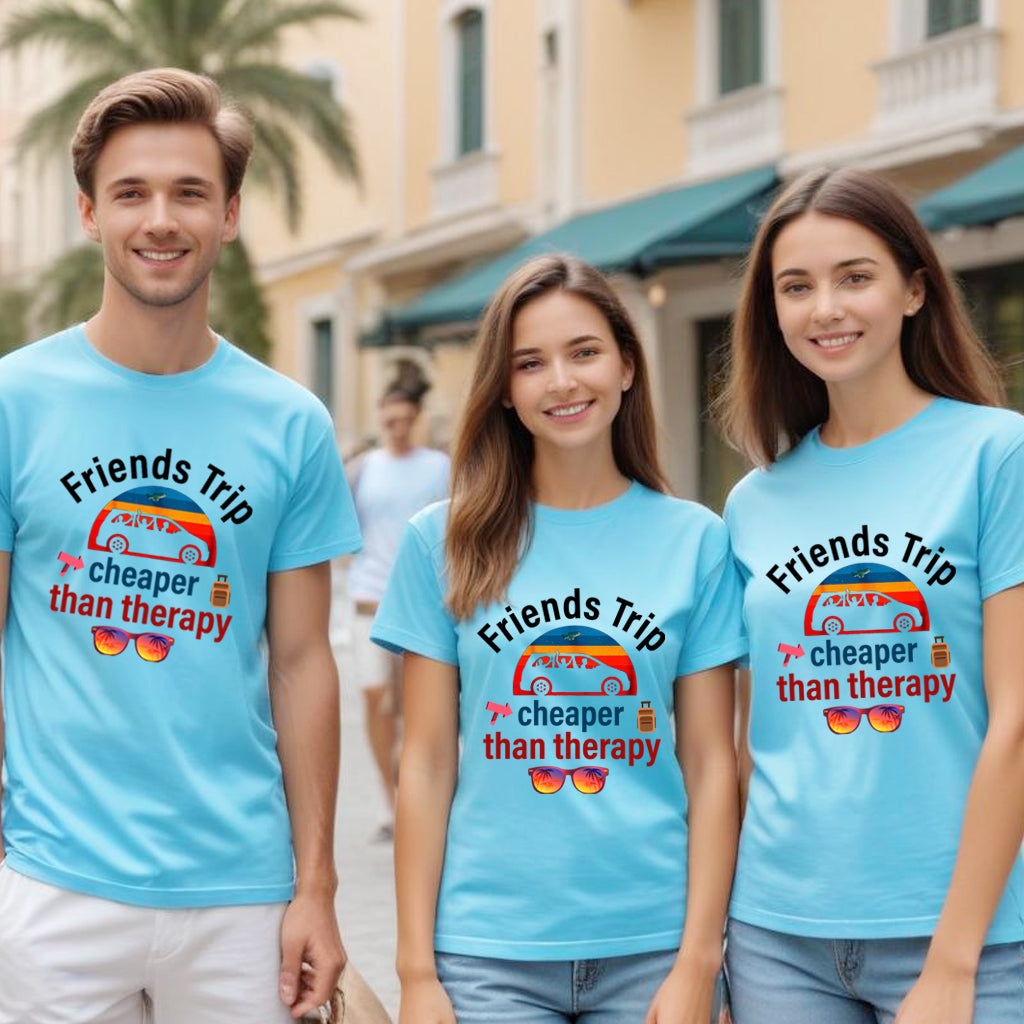 Friends Trip Cheaper than Therapy Tshirts